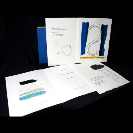 Illustriertes Buch Arroyo - L'enfant au nuage