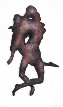 Siebdruck Artschwager - Liebespaar (Lovers)