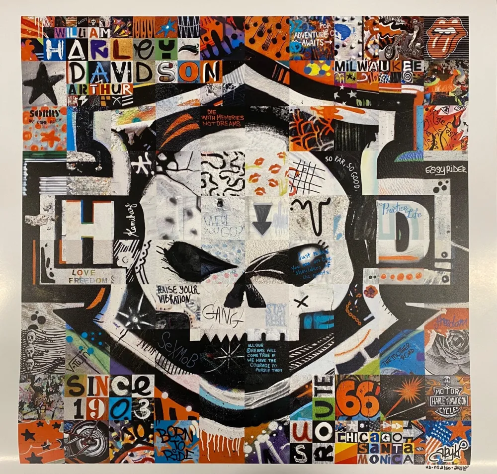 Plakat Ary Kp - Harley Davidson