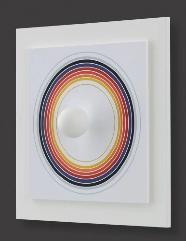 Monotypie Asis - Asistype 6 - boule sur cercle