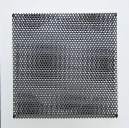 Holzschnitt Asis - Vibration grand cercle