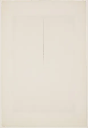 Kaltnadelradierung Asse - FENÊTRE-ESPACE, 1974.