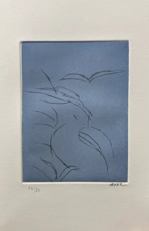 Illustriertes Buch Asse - Notes sur Thème. 9 pointes sèches. 