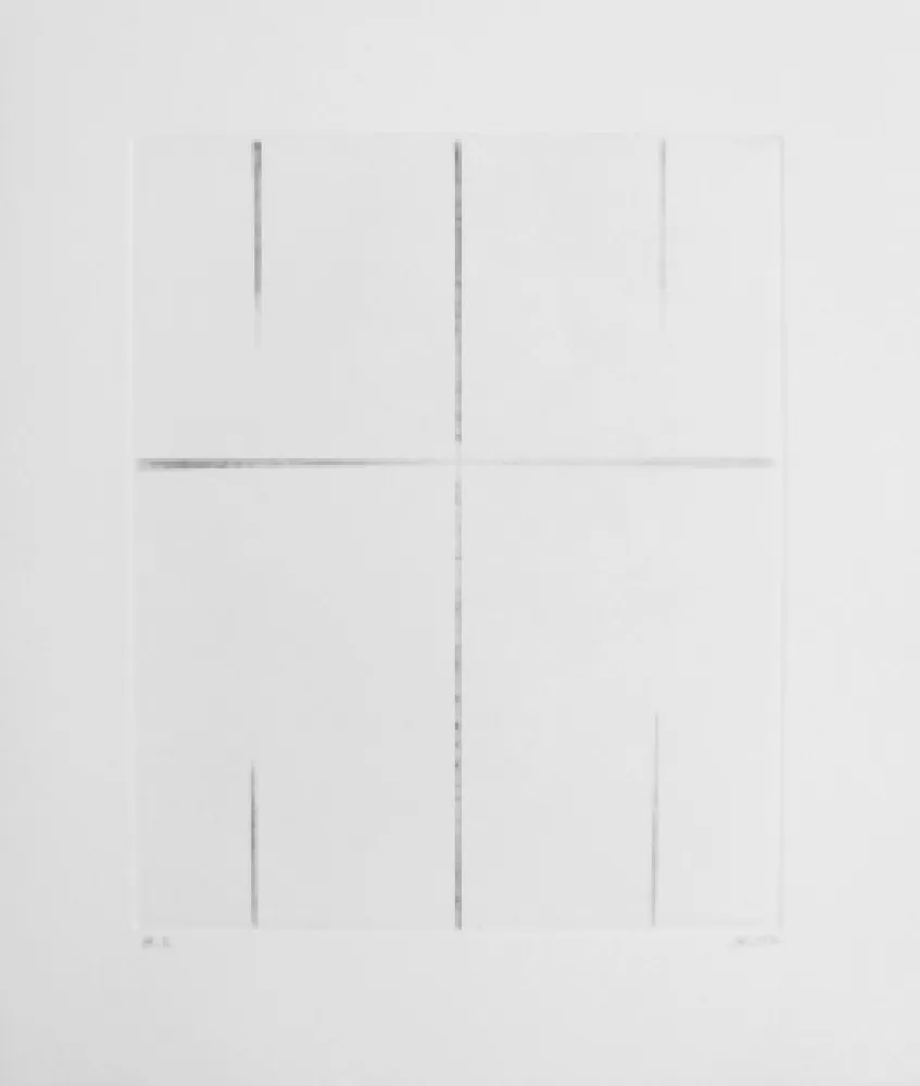 Kaltnadelradierung Asse - Sans titre