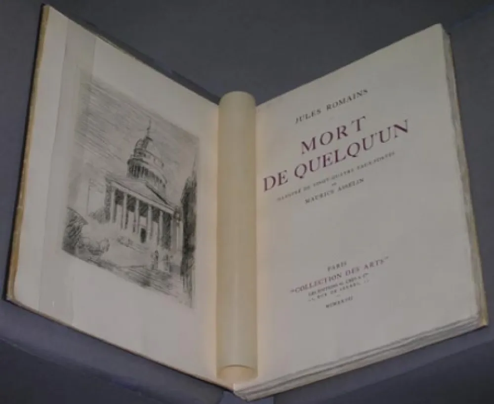 Illustriertes Buch Asselin - Mort de quelqu'un