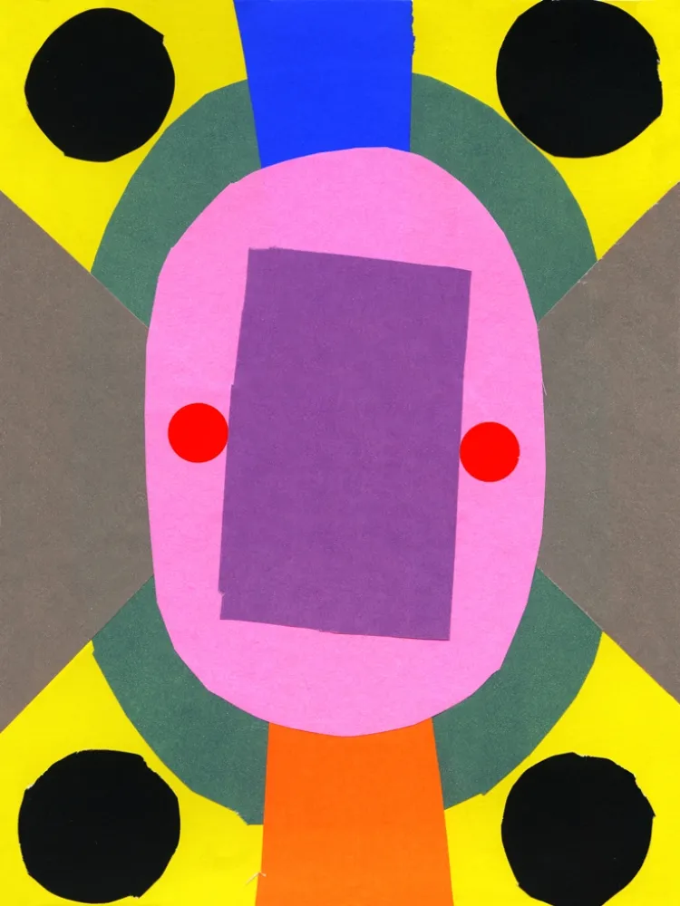 Digitale Druckgrafik Atelier Bingo - Collage F