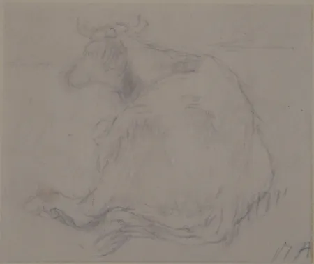 Keine Technische Auberjonois - Liegende Kuh / Reclining cow