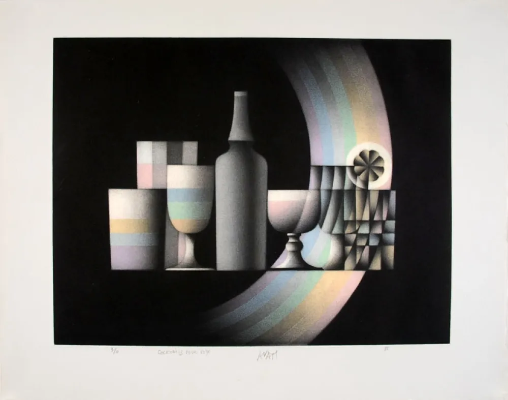 Mezzotinto Avati - Cocktails pour deux