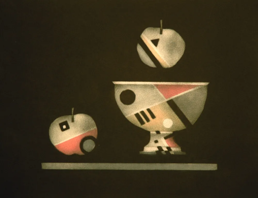 Mezzotinto Avati - La nuit des deux rinettes