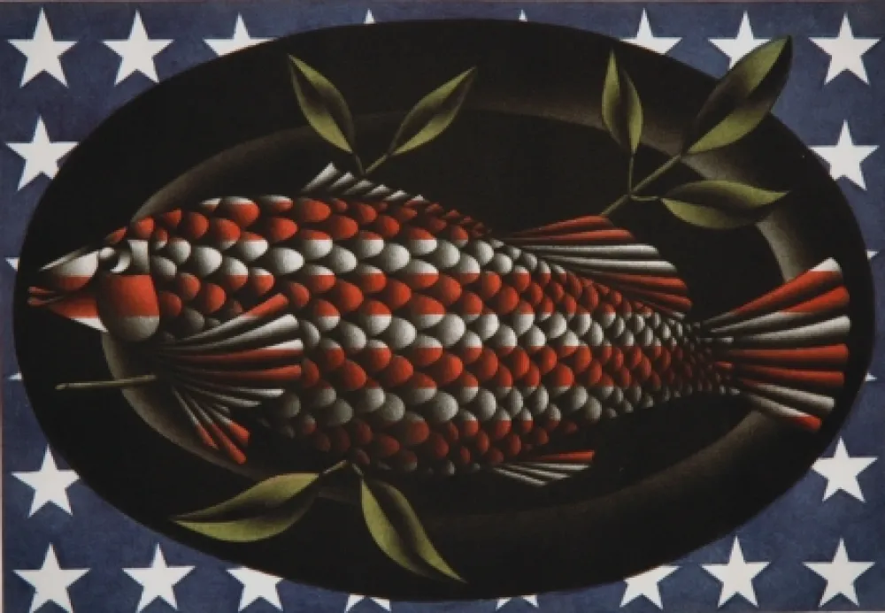 Mezzotinto Avati - Le bar américain (II version)