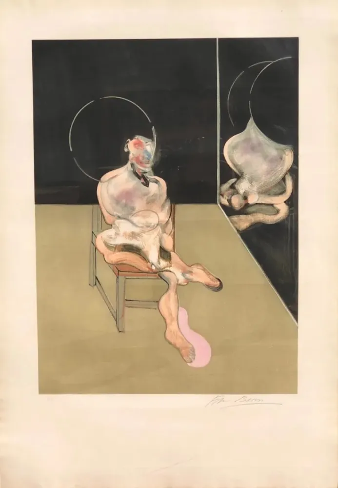Radierung Bacon - Seated Figure