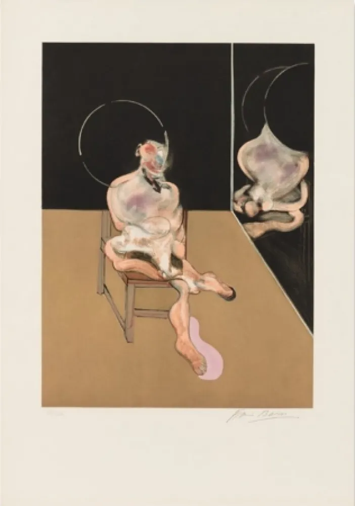 Aquatinta Bacon - Seated Figure 1983