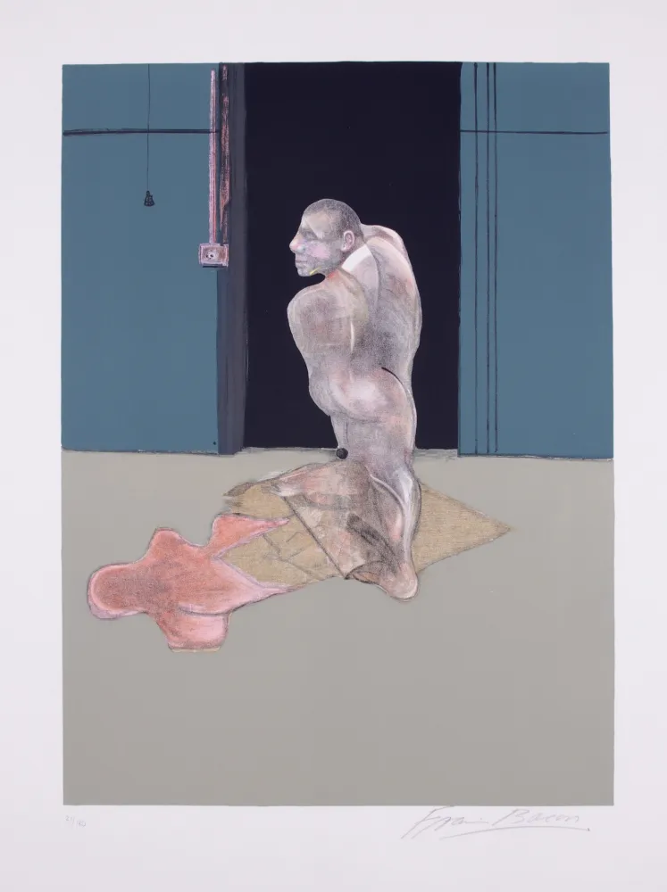 Lithographie Bacon -  Study for a portrait of John Edwards