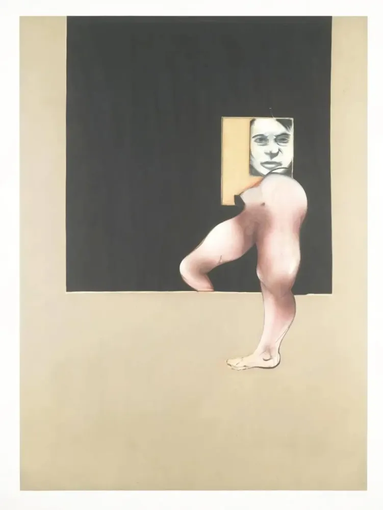 Aquatinta Bacon - Triptych 1991 