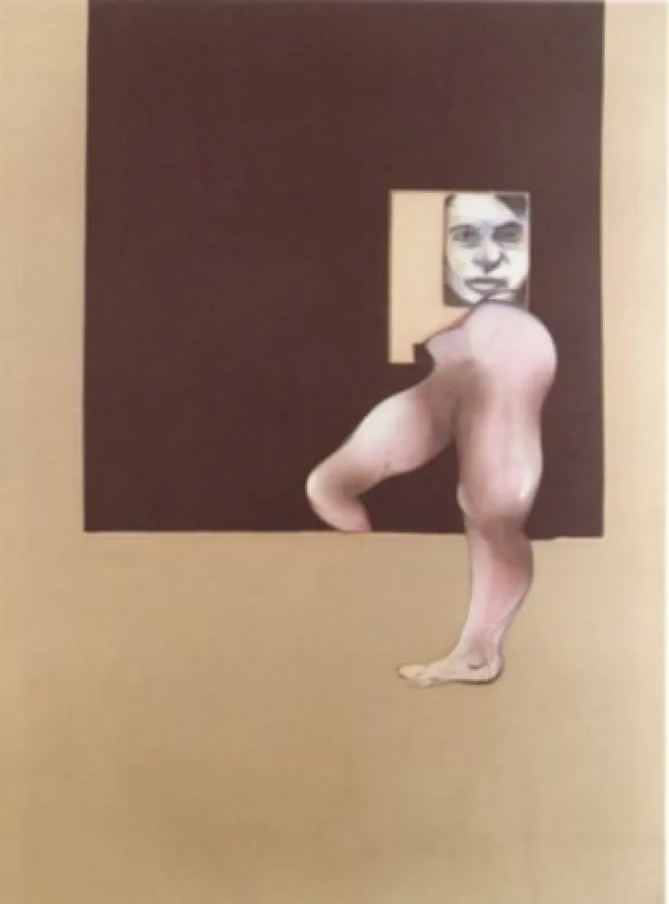 Radierung Und Aquatinta Bacon - Tryptich 1991