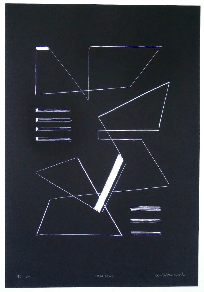 Siebdruck Badiali - Composizione (tavola 10)