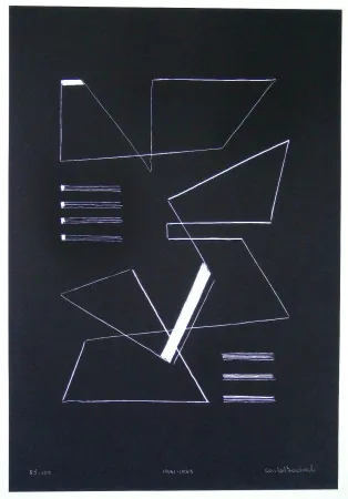 Siebdruck Badiali - Composizione (tavola 10)