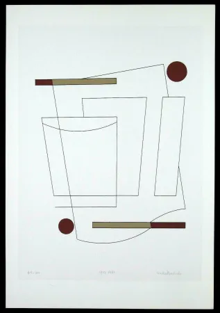 Siebdruck Badiali - Composizione (tavola 3)