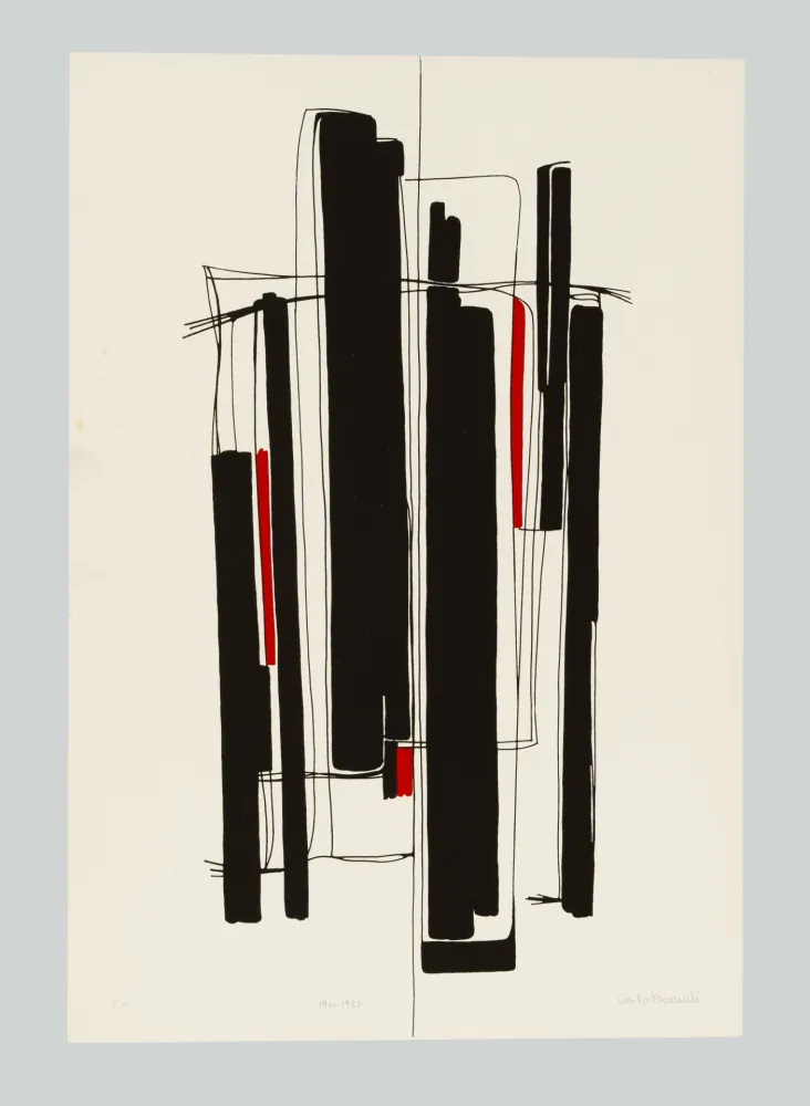 Siebdruck Badiali - Composizione (tavola 8)