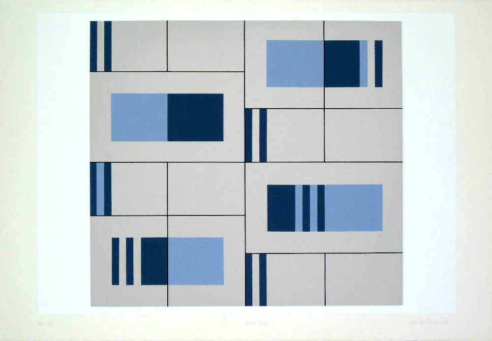 Siebdruck Badiali - Composizione (tavola 9)