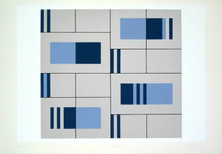 Siebdruck Badiali - Composizione (tavola 9)