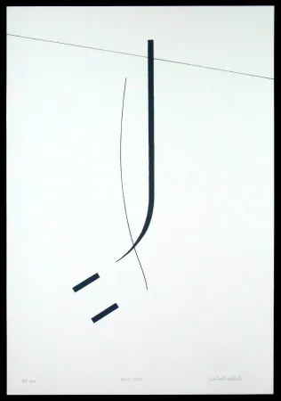 Siebdruck Badiali - Le vent se leve (tavola 5)