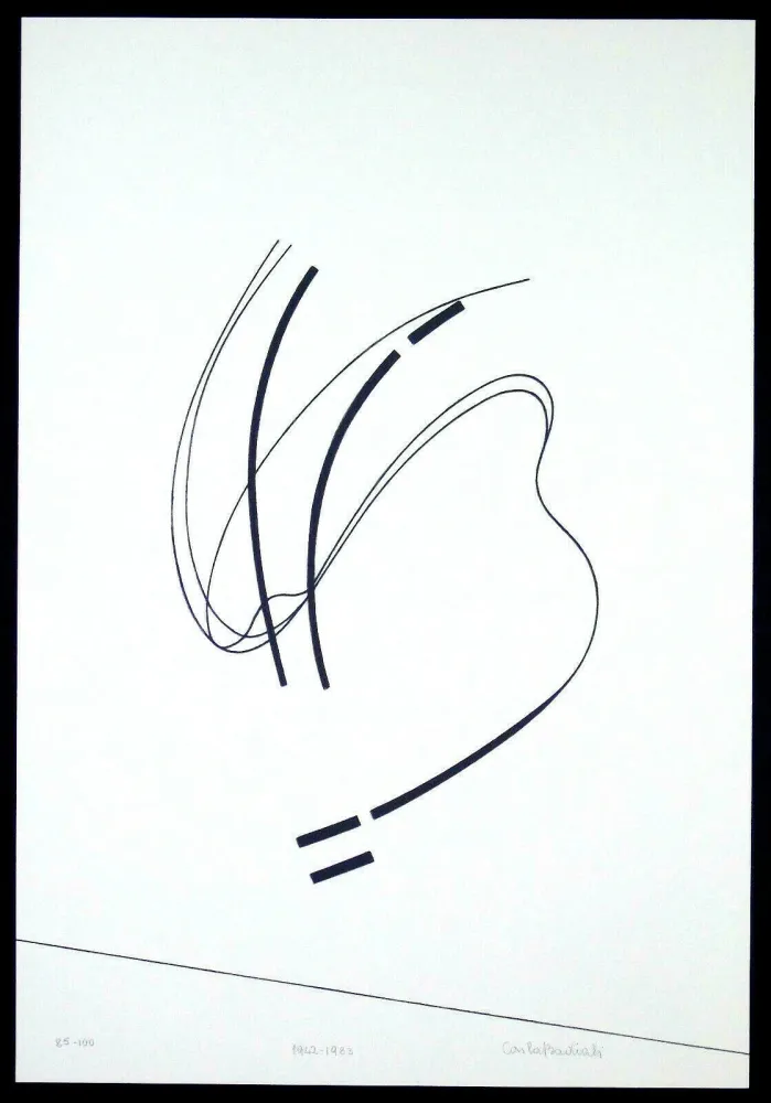 Siebdruck Badiali - Le vent se leve (tavola 6)