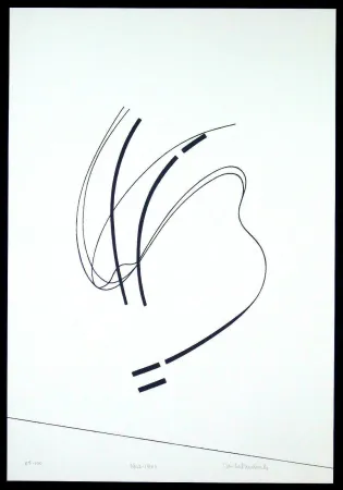 Siebdruck Badiali - Le vent se leve (tavola 6)