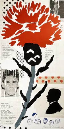 Lithographie Baechler - Thistle