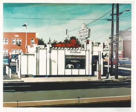 Siebdruck Baeder - White Castle