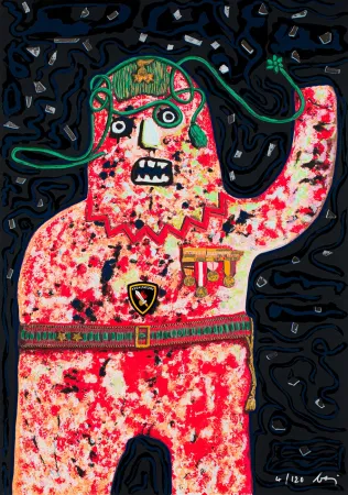 Siebdruck Baj - Assaltatore