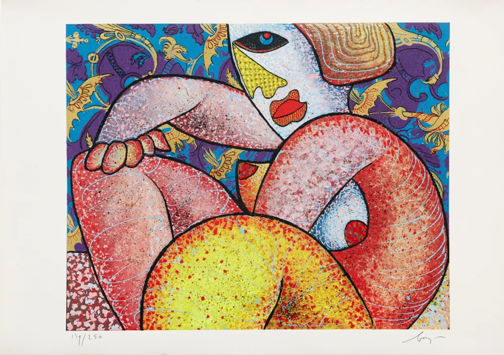 Stich Baj - Enrico Baj (1924–2003) - Puttana d'altri tempi - Mixed media - 1973