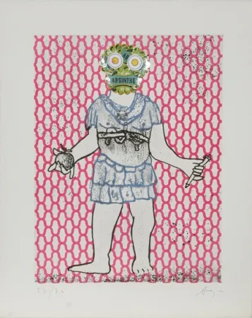 Aquatinta Baj - Flavius Valerius Constantinus Chlorus