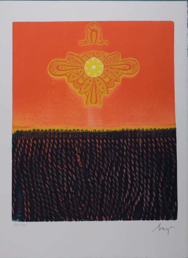 Stich Baj - Hommage à Marcel Duchamp, 1971 - Hand-signed & numbered