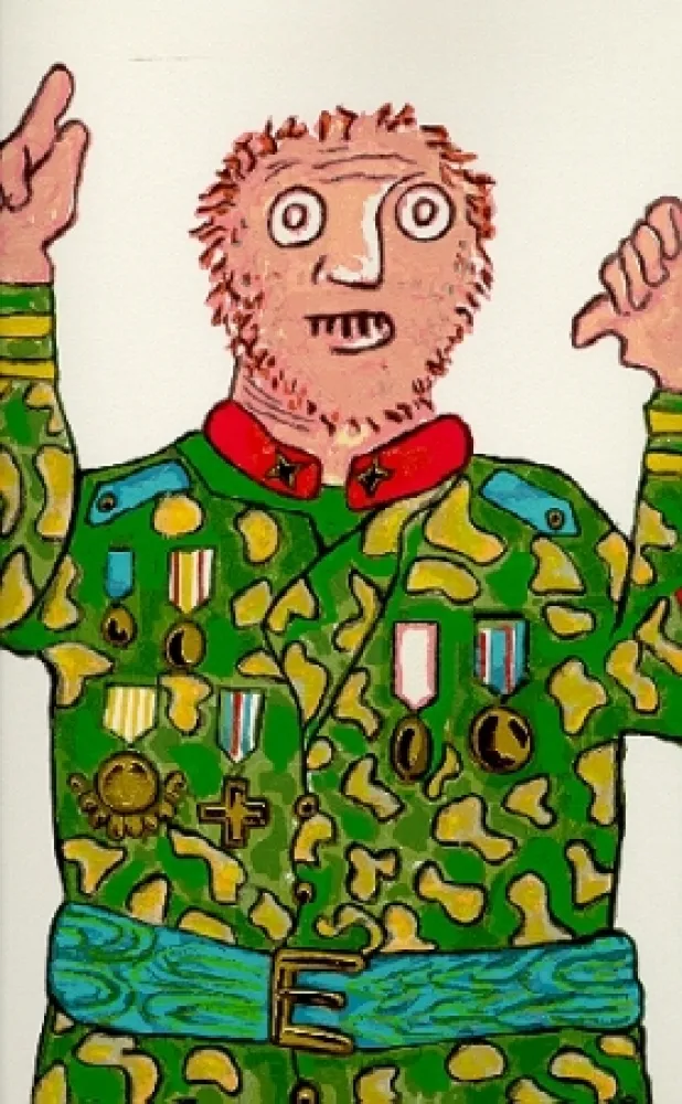 Illustriertes Buch Baj - La visita