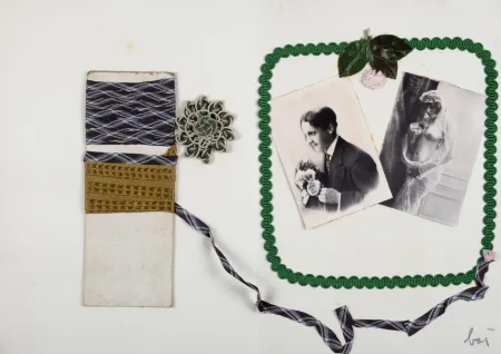 Illustriertes Buch Baj - L’homme, la femme et les vêtements, 1966 - Complete portfolio book - Hand-signed by Yvon Taillandier & Enrico Baj