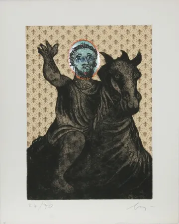 Aquatinta Baj - Marcus Annius Verus Aurelius Antoninus