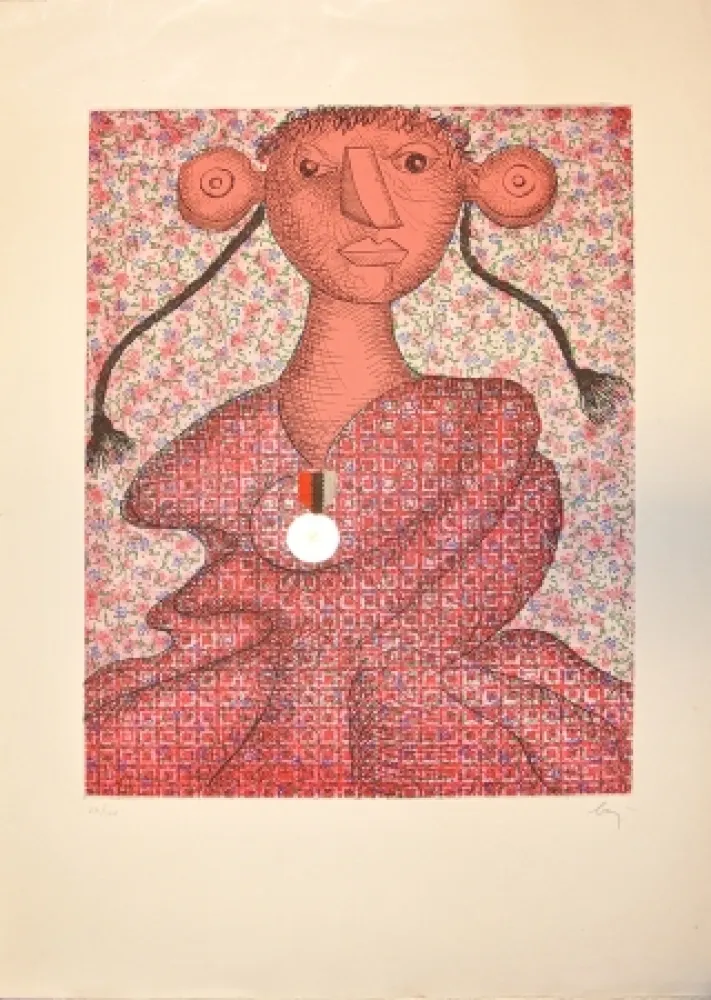 Stich Baj - Marguerite d'Angouleme, Reine de Navarre