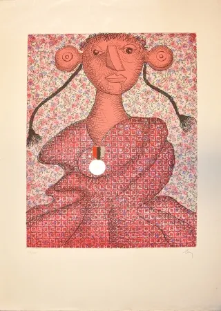 Stich Baj - Marguerite d'Angouleme, Reine de Navarre