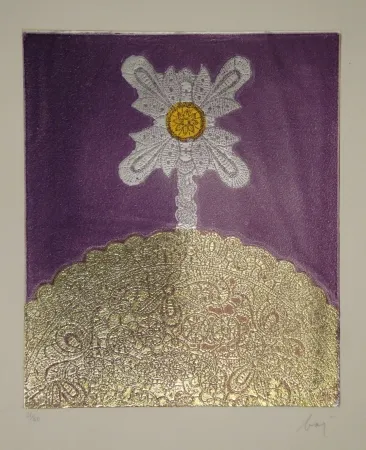 Radierung Baj - Marie-Laure de Noailles, Artiste-Peintre