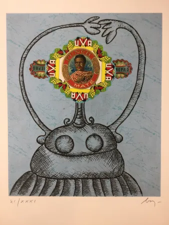 Radierung Und Aquatinta Baj - Maté