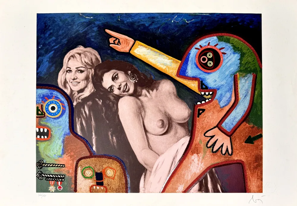 Multiple Baj - Ninon de Lenclos e Eleonora di Navarra sorprese dal Duca di Enghien