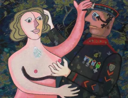 Siebdruck Baj - Senza titolo