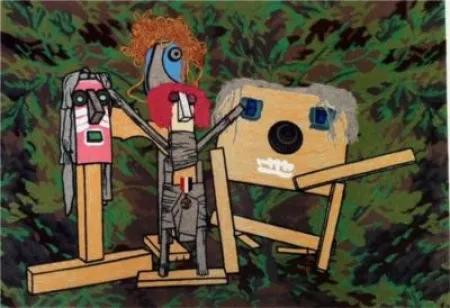 Siebdruck Baj - Senza titolo