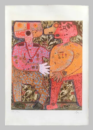 Siebdruck Baj - Top secret