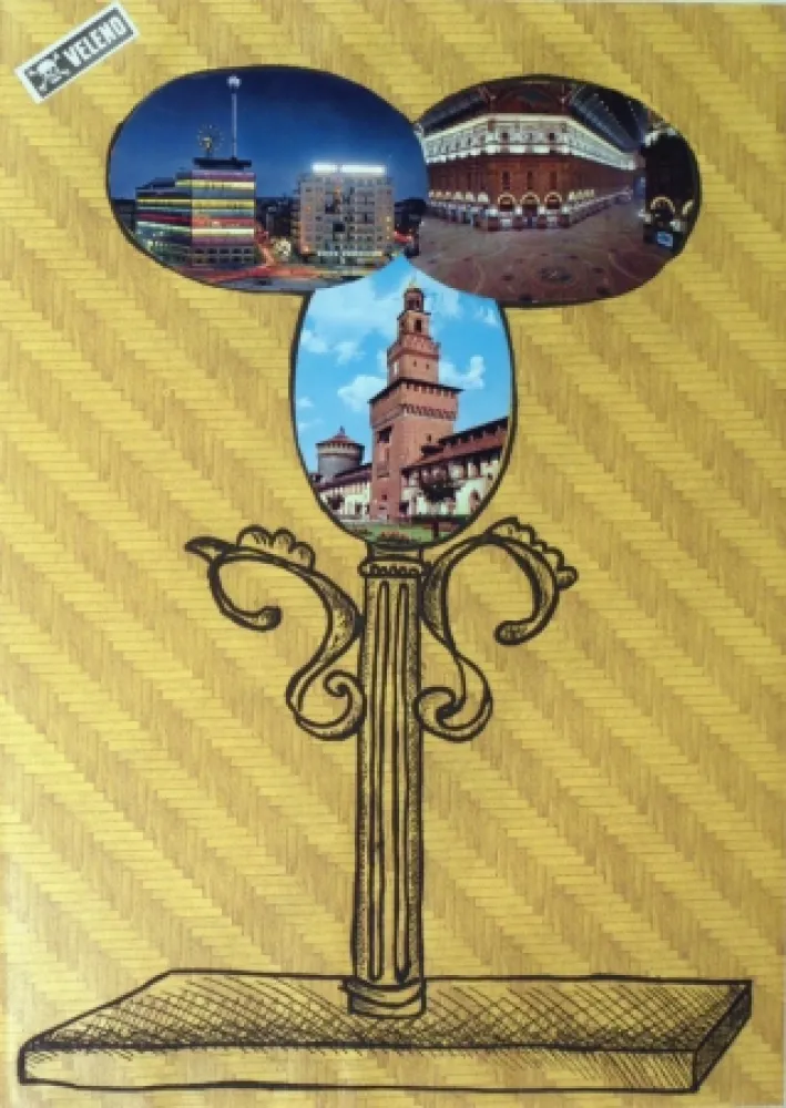 Radierung Baj - Veleno