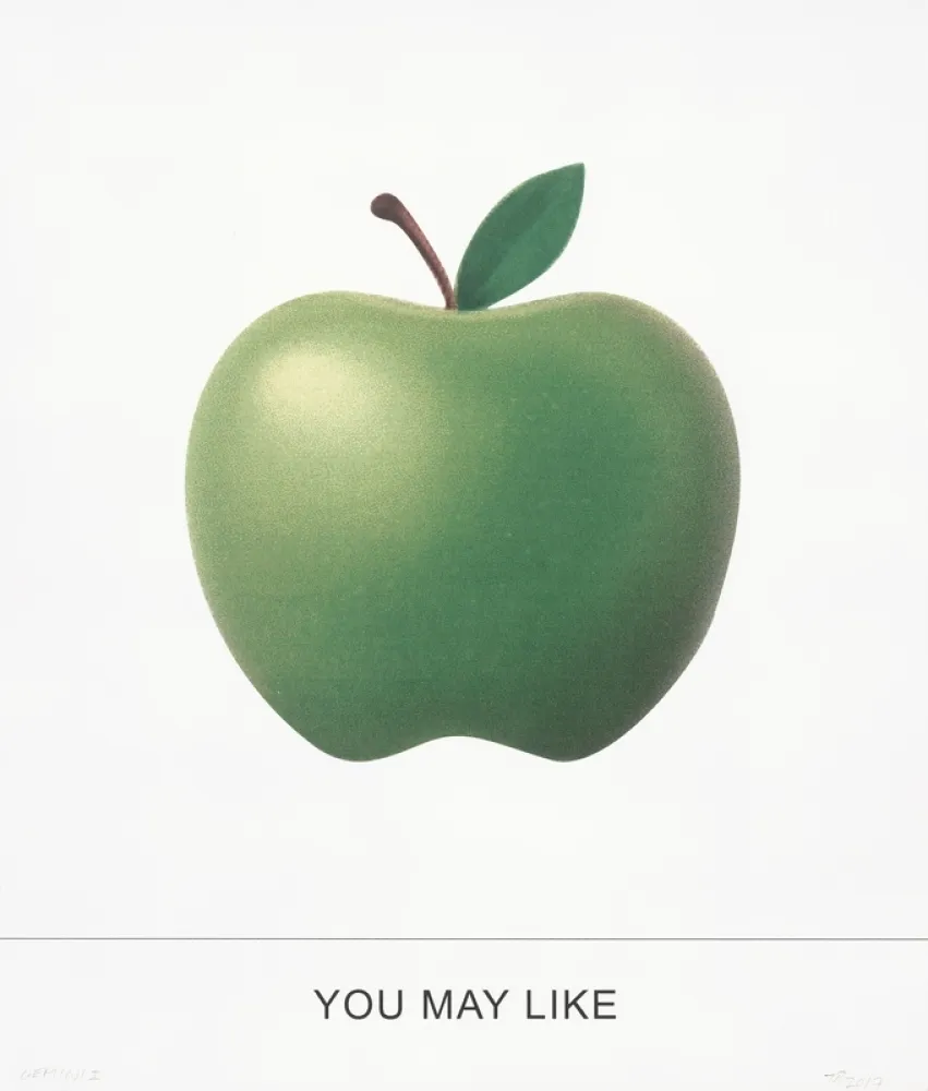 Siebdruck Baldessari - Adam wasn't into it