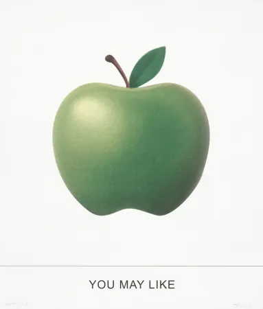 Siebdruck Baldessari - Adam wasn't into it