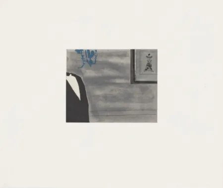 Radierung Und Aquatinta Baldessari - Black Dice 1