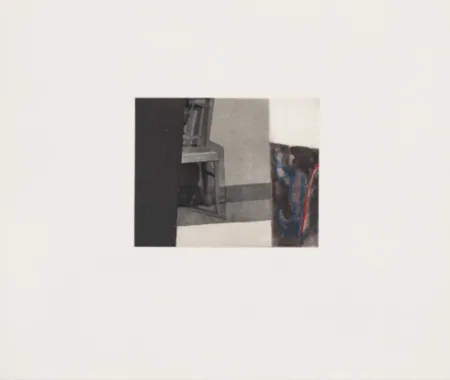 Radierung Und Aquatinta Baldessari - Black Dice 4